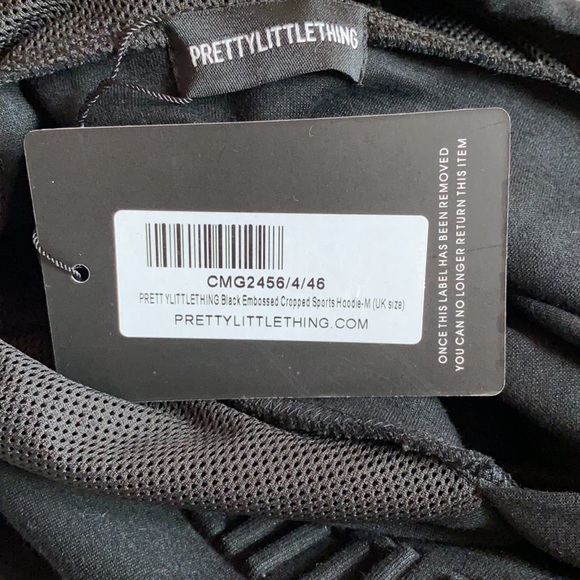 Pretty Little Thing cropped hoodie - Picture 3 of 3